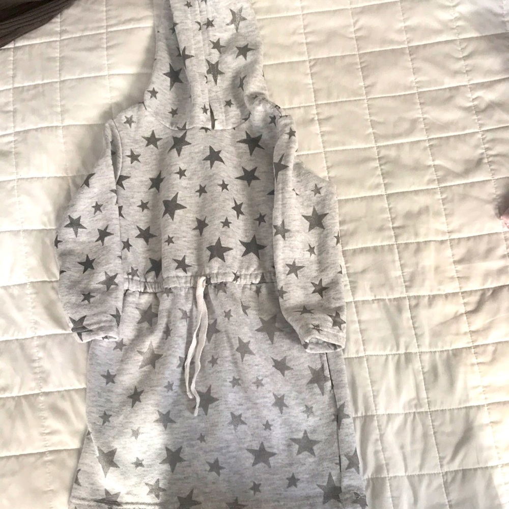 Girls Hooded sweater dress